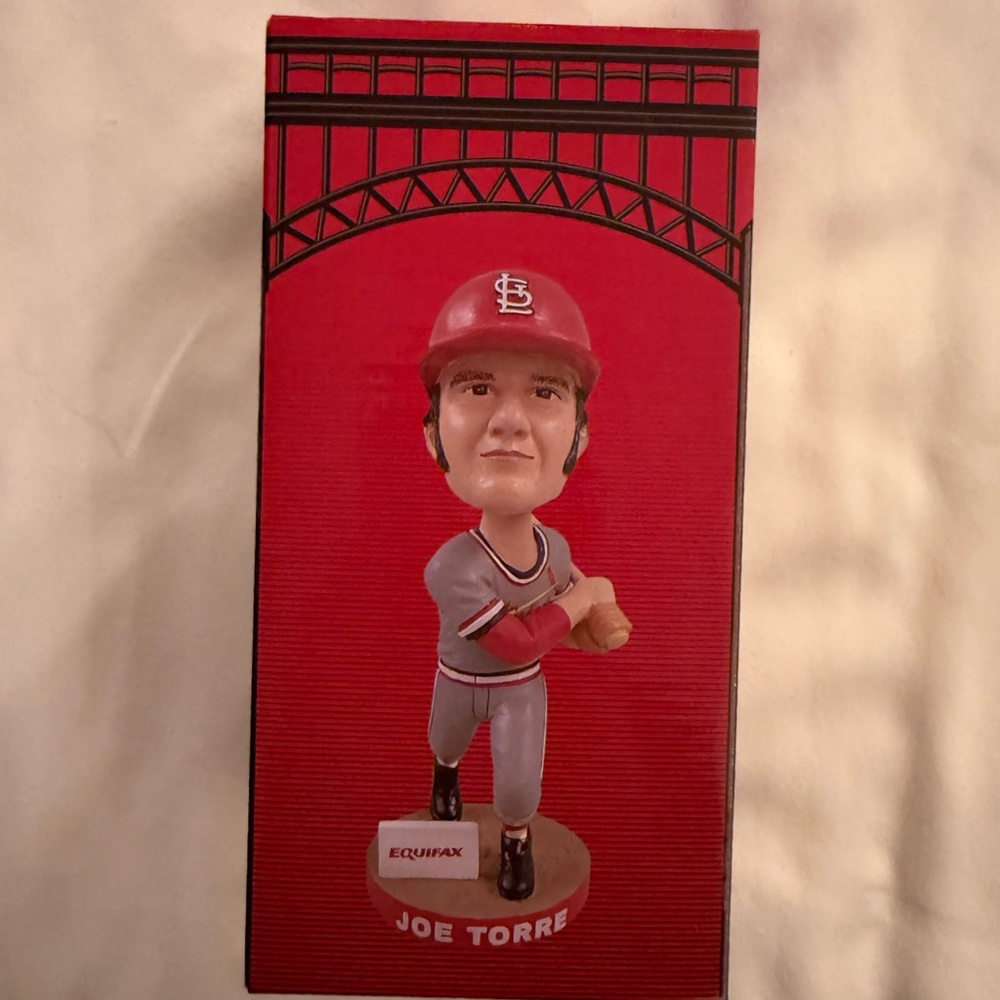 STL Cardinals Joe Torre Bobblehead Figurine